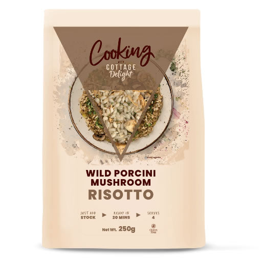 250G Wild Porcini Mushroom Risotto
