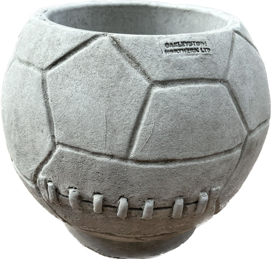 Football Pot - Stone