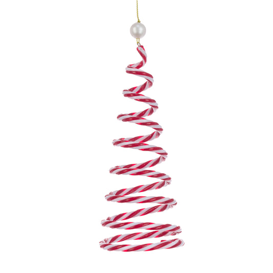 Candy Cane  Tree Hanger Red White 19Cm