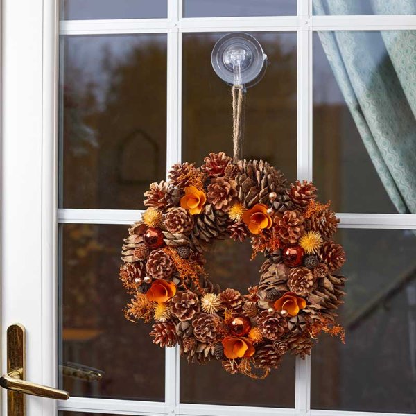 CopperCone Wreath 30cm