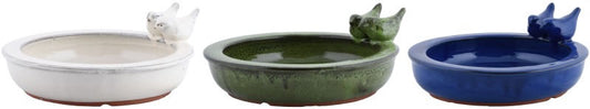 Ceramic Round Bird Bath