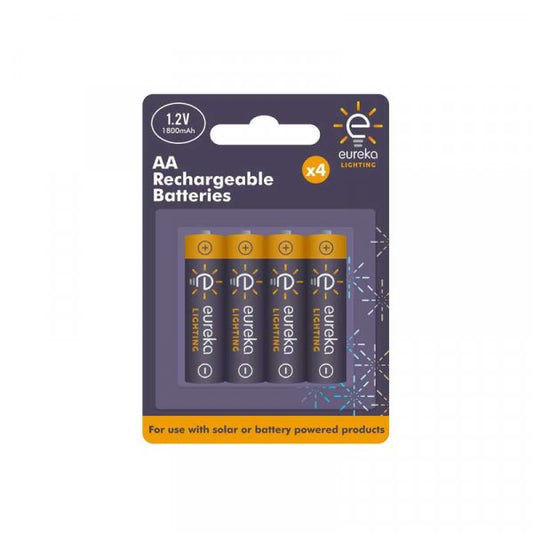 Rechargeable Aa Batteries 4Pk