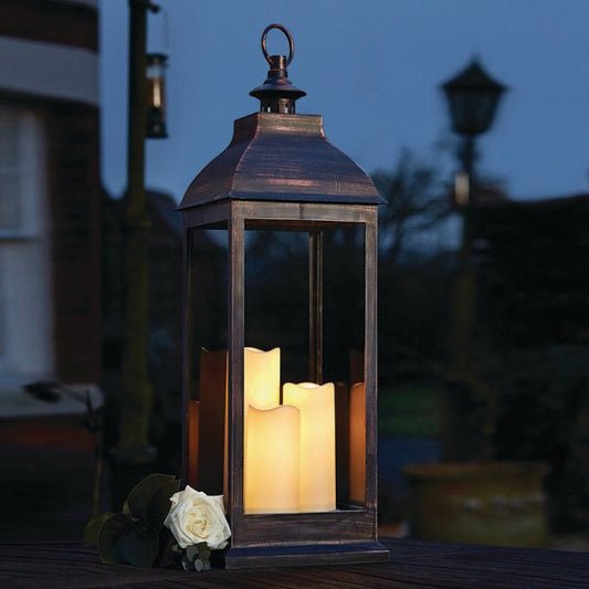 Giant Copper Battery Lantern