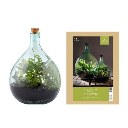 Terrarium Bottle 15L Set