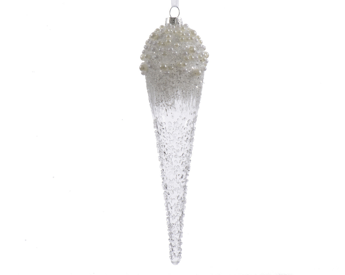 Icy Pearl Clear Drops 24Cm