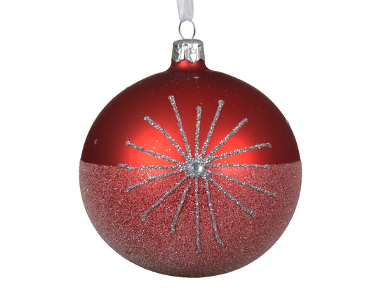 Gb Sparkle Christmas Red 10Cm