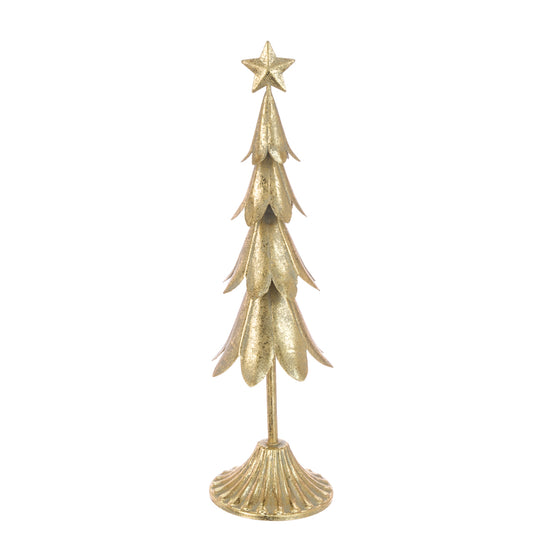 Metal Legend Tree Gold 37Cm