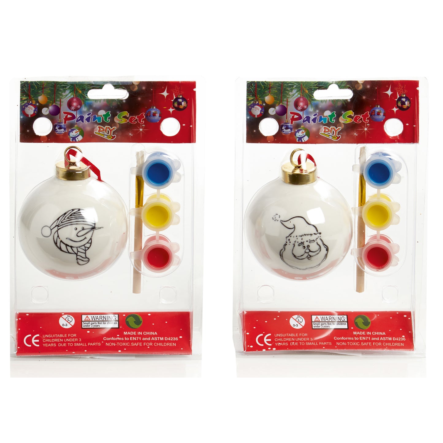 Paint Your Own Bauble 2Mix