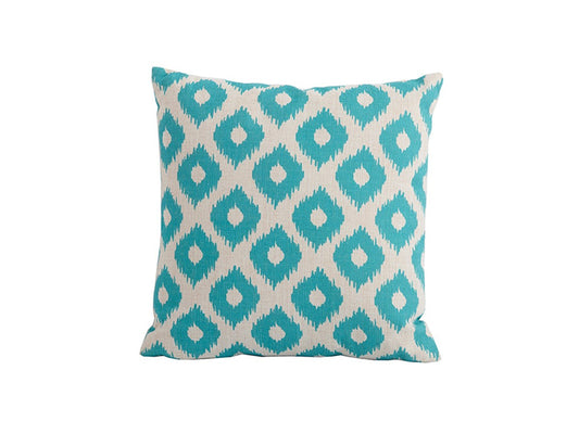 Green Lattice Scatter Cushion